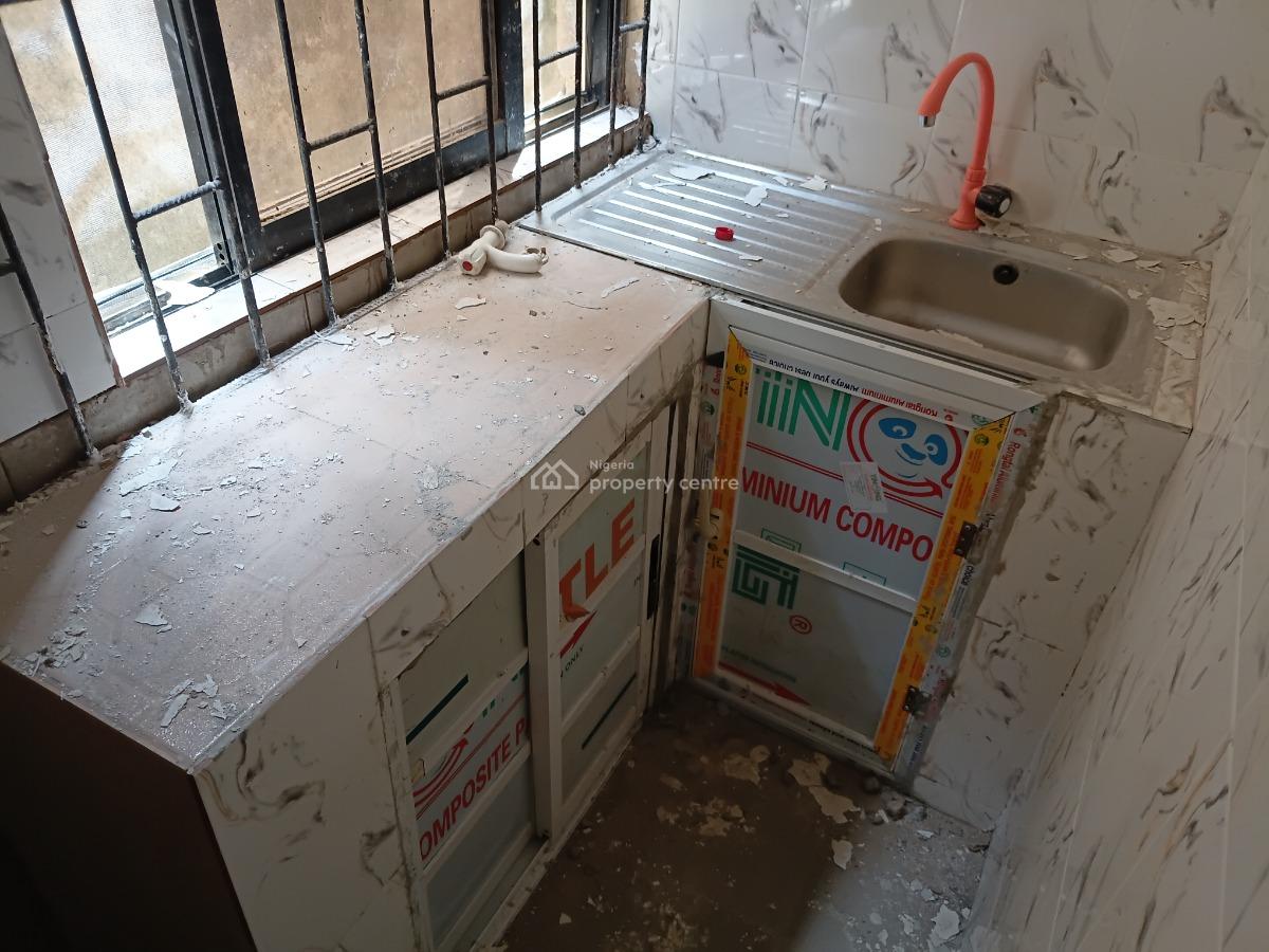 a Newly Renovated Self-contained Room Near The Main Road, Near Yakoyo Bus Stop, Ojodu, Lagos, Self Contain (single Rooms) for Rent