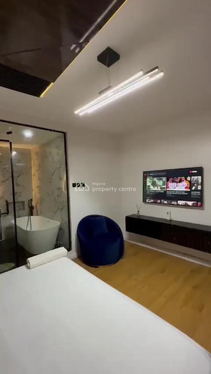 Lovely Furnished Studio Apartment with Pool, Off Freedom Way, Lekki Phase 1, Lekki, Lagos, Self Contain (single Rooms) for Sale