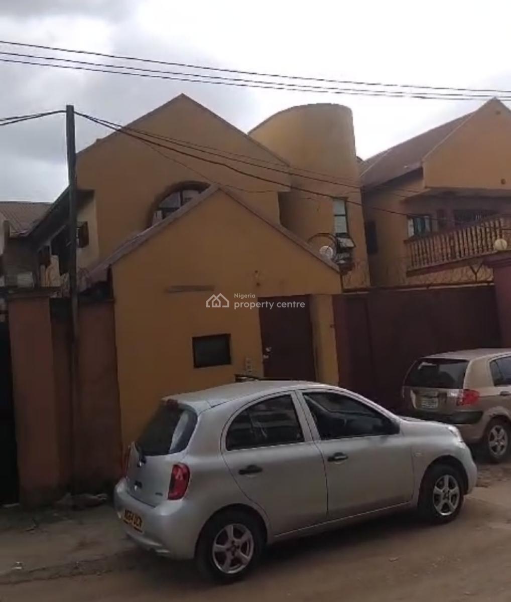 Well Structured 7 Bedroom Fully Detached Duplex with a Room Bq, Off Osolo Way Ajao Estate, Isolo, Lagos, Detached Duplex for Sale