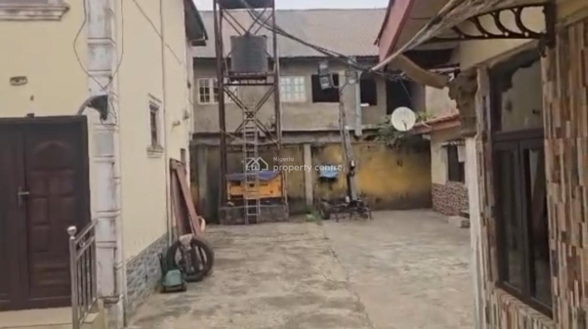 6 Flats of 4 Bedroom Flat, 2 Units of 2 Bedroom Down +3 Bedroom Flat, Miniflat & a Selfcontain, Near Oreptha Bus Stop, Off Lasu, Isheri Olofin, Alimosho, Lagos, Block of Flats for Sale