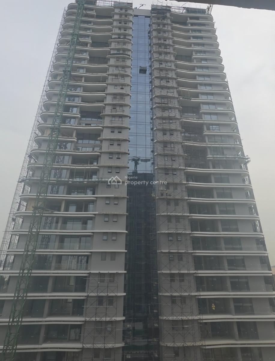 2 Bedroom Apartment 17 Floor Solid Structure, Directly Along Buordilon Road Old Ikoyi, Old Ikoyi, Ikoyi, Lagos, Flat / Apartment for Sale