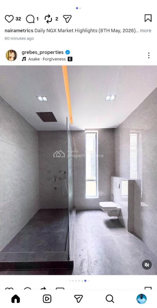 Newly Built 5bedroom Fully Detached Duplex  Pprice: 3.5billio, Ikoyi, Lagos, House for Sale
