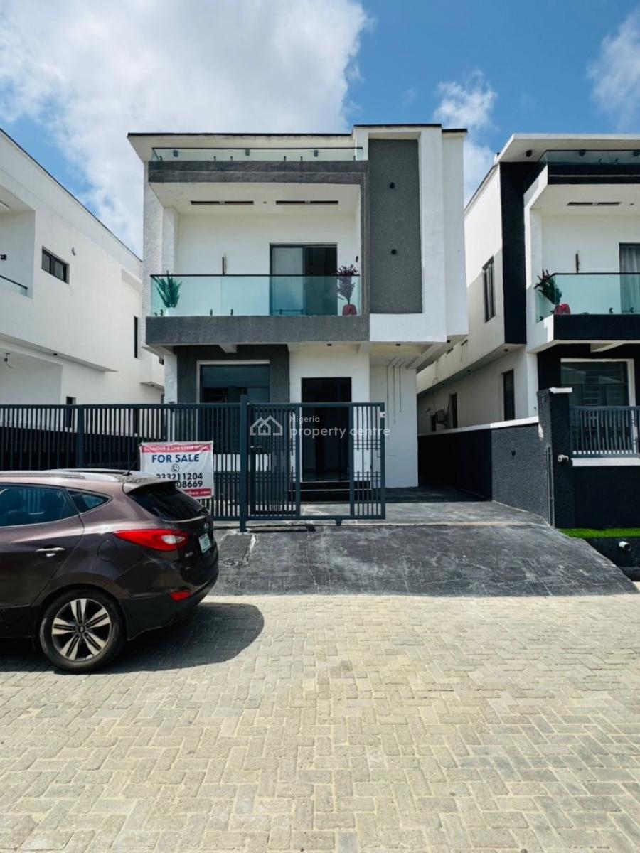 Well Finished 4 Bedroom Fully Detached Duplex with Bq, Ajah, Located in a Well Gated Secured and Serene Estate, Ajah, Lagos, Detached Duplex for Sale