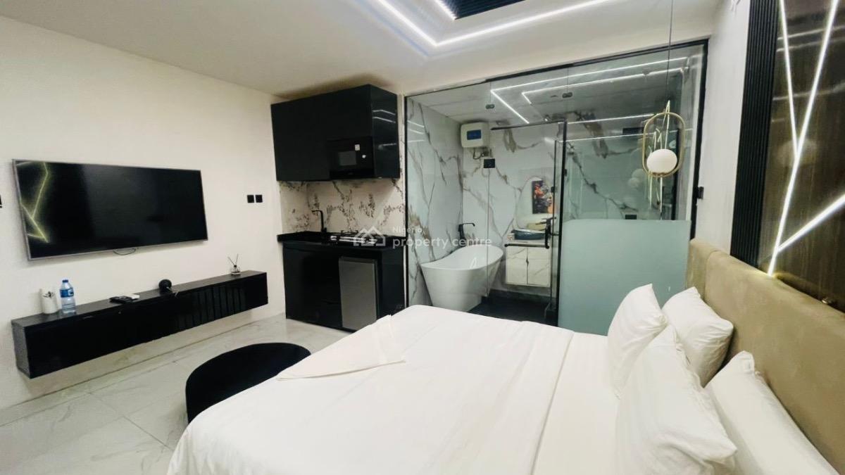 Furnished Self Contain Studio, Off Freedom Way, Lekki Phase 1, Lekki, Lagos, Self Contain (single Rooms) for Sale