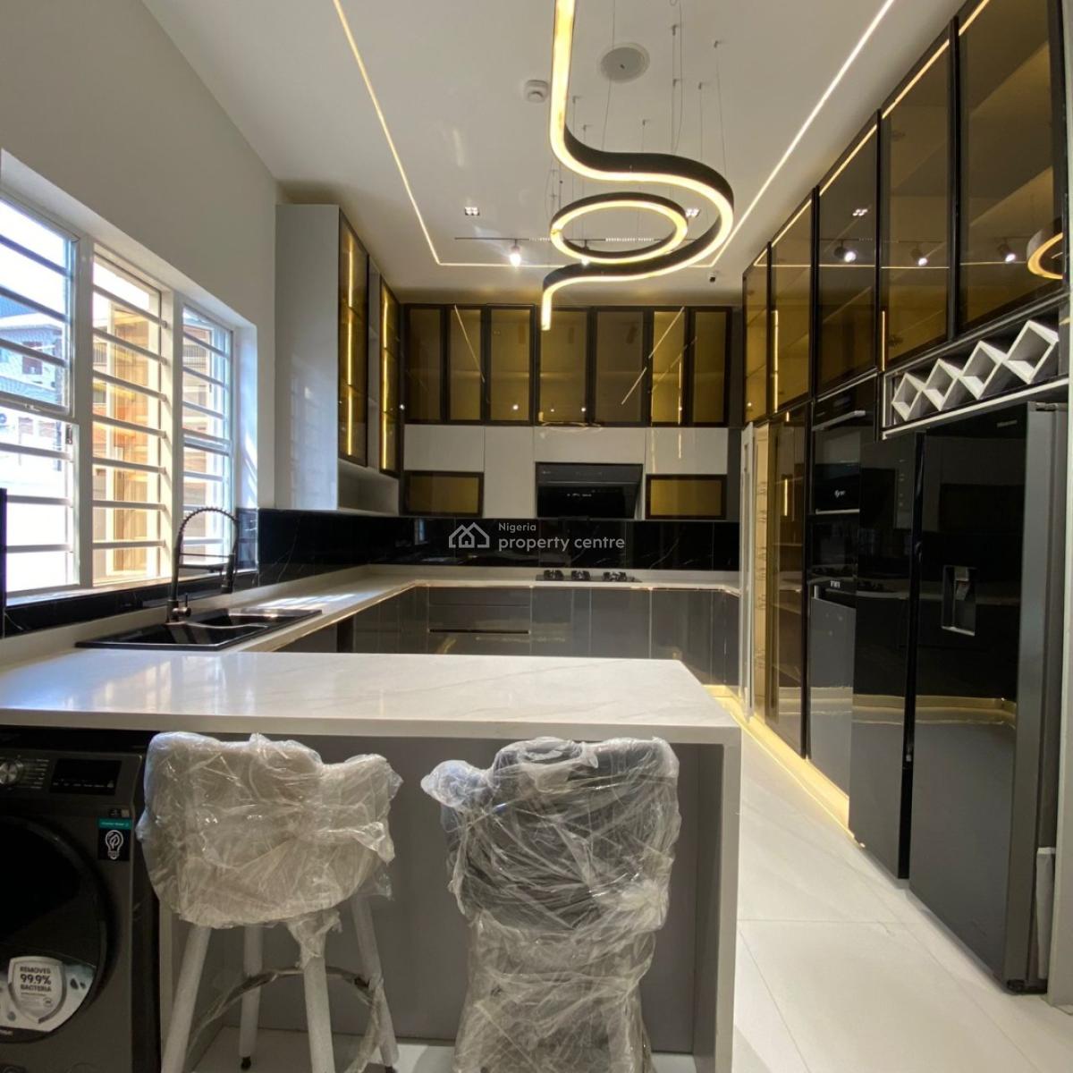 Contemporary 5 Bedroom Fully Detached Duplex, Pinnock Beach, Lekki, Lagos, Detached Duplex for Sale