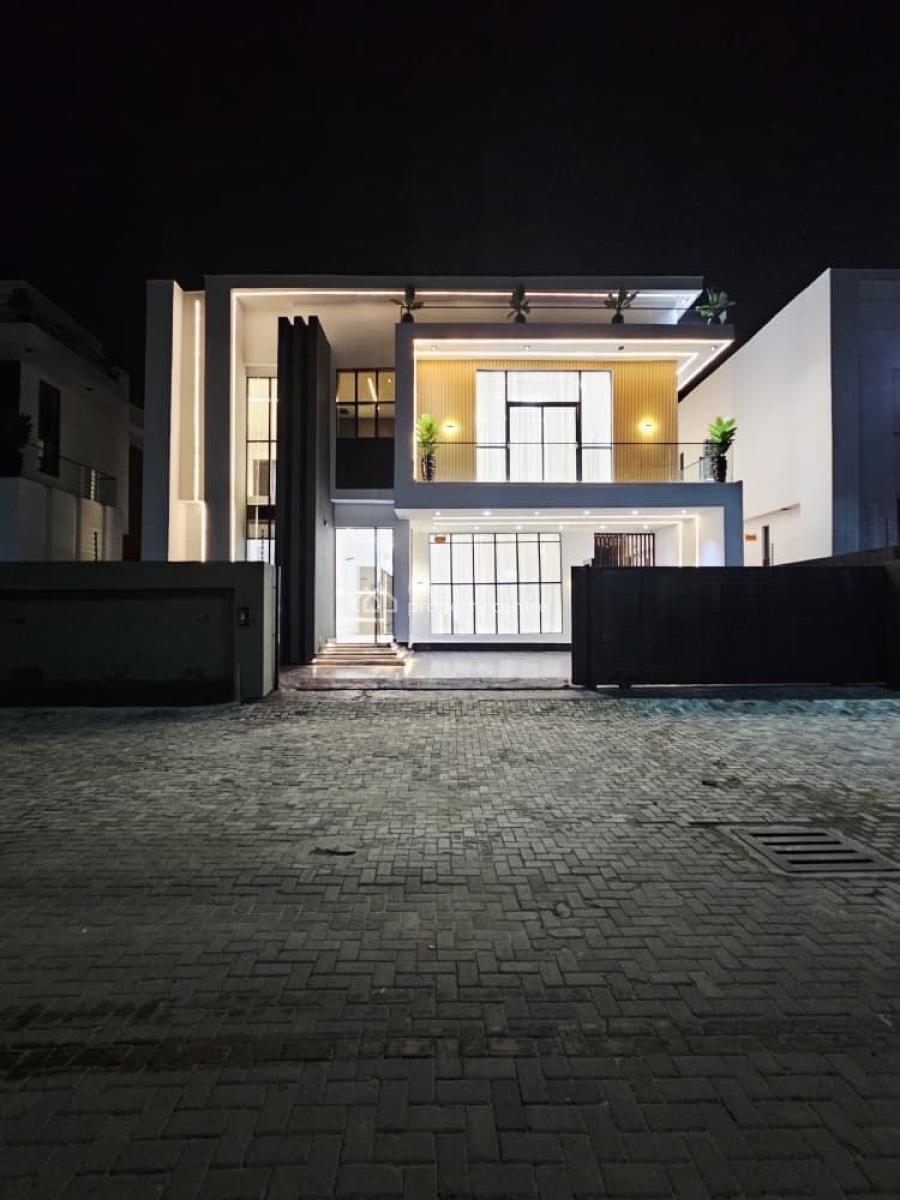 Contemporary 5 Bedroom Fully Detached Duplex, Pinnock Beach, Lekki, Lagos, Detached Duplex for Sale