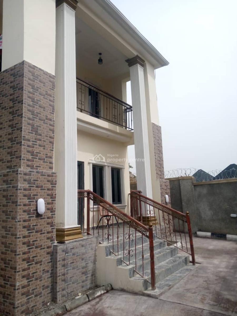 New 3 Bedrooms Detached Duplex with Bq and Gate House, Ncc Junction Rd, Ushafa, Bwari, Abuja, Detached Duplex for Sale