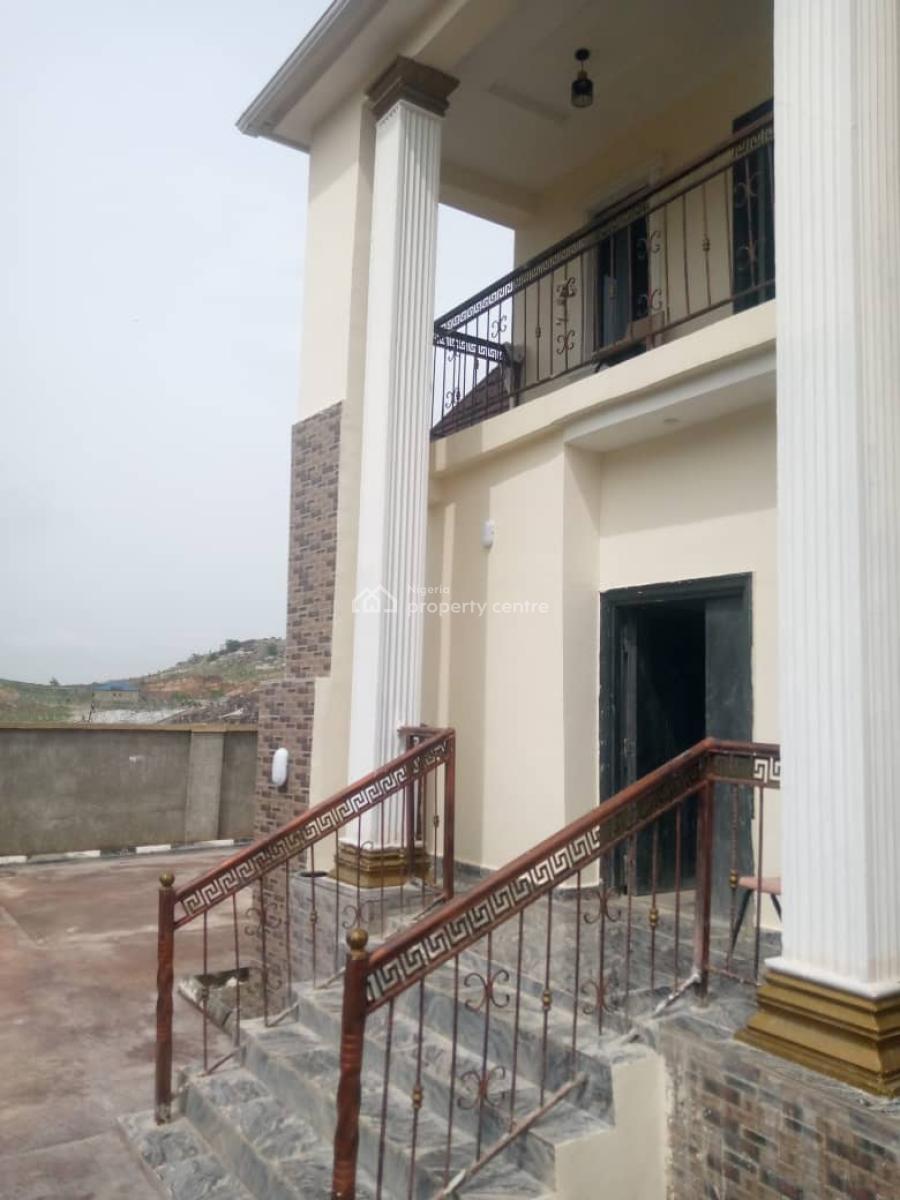 New 3 Bedrooms Detached Duplex with Bq and Gate House, Ncc Junction Rd, Ushafa, Bwari, Abuja, Detached Duplex for Sale