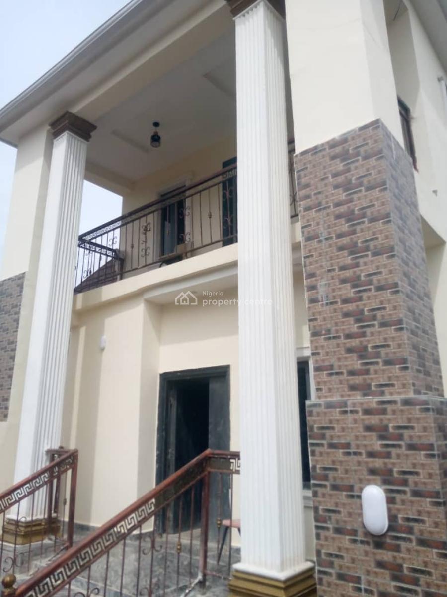 New 3 Bedrooms Detached Duplex with Bq and Gate House, Ncc Junction Rd, Ushafa, Bwari, Abuja, Detached Duplex for Sale