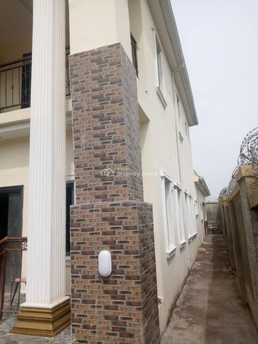 New 3 Bedrooms Detached Duplex with Bq and Gate House, Ncc Junction Rd, Ushafa, Bwari, Abuja, Detached Duplex for Sale