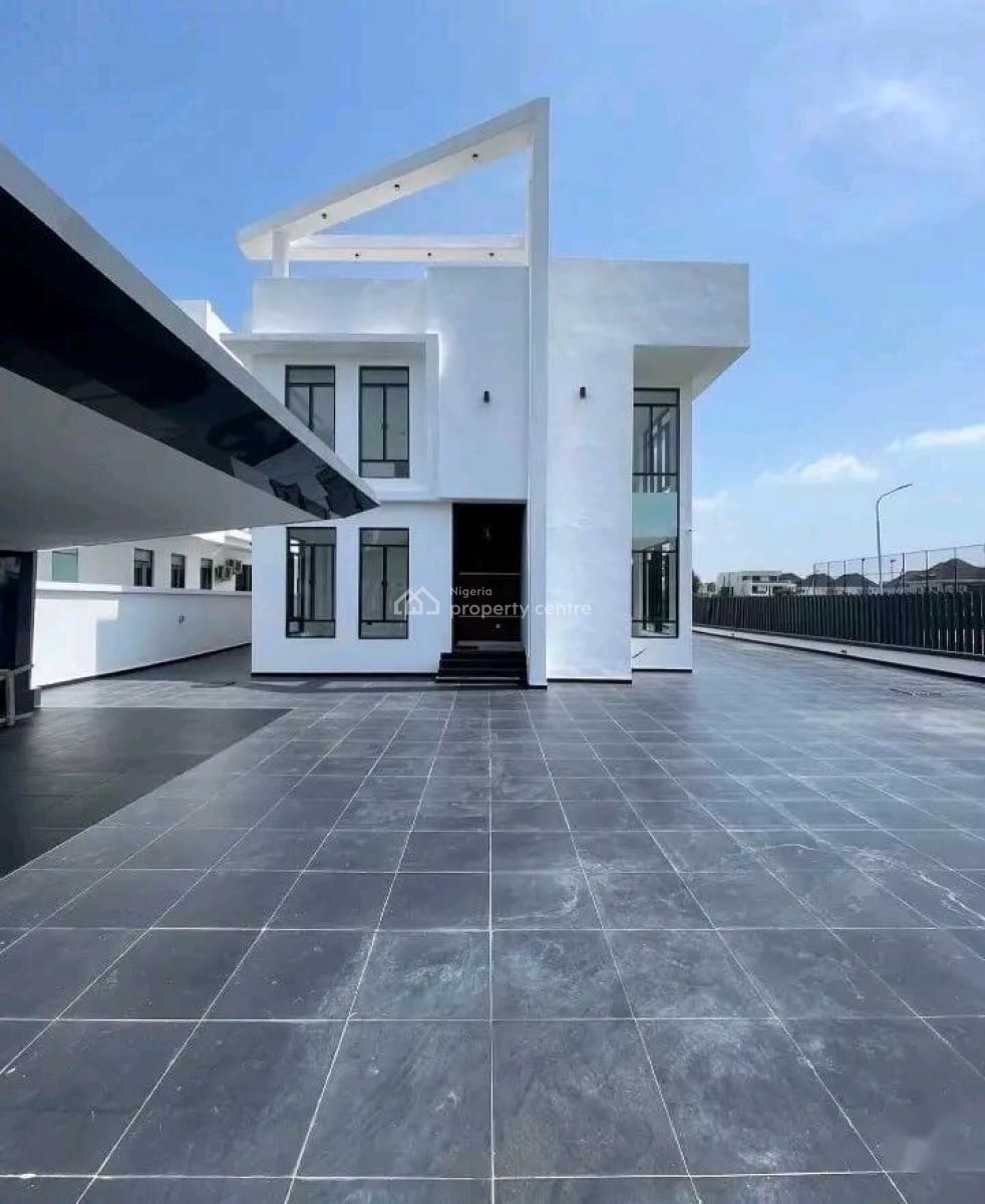 Luxurious 5 Bedroom Fully Detached Duplex with Bq, Pinnock Beach, Lekki, Lagos, Detached Duplex for Sale