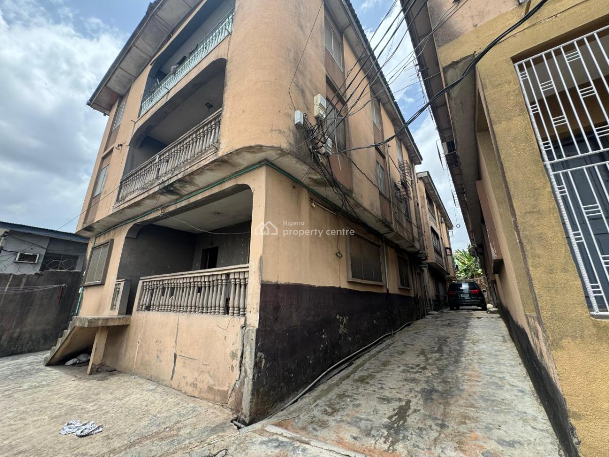 Land Measuring 1000sqm with 2blocks of Apartment in a Lovely and Secur, Omole Phase 1, Ikeja, Lagos, Residential Land for Sale