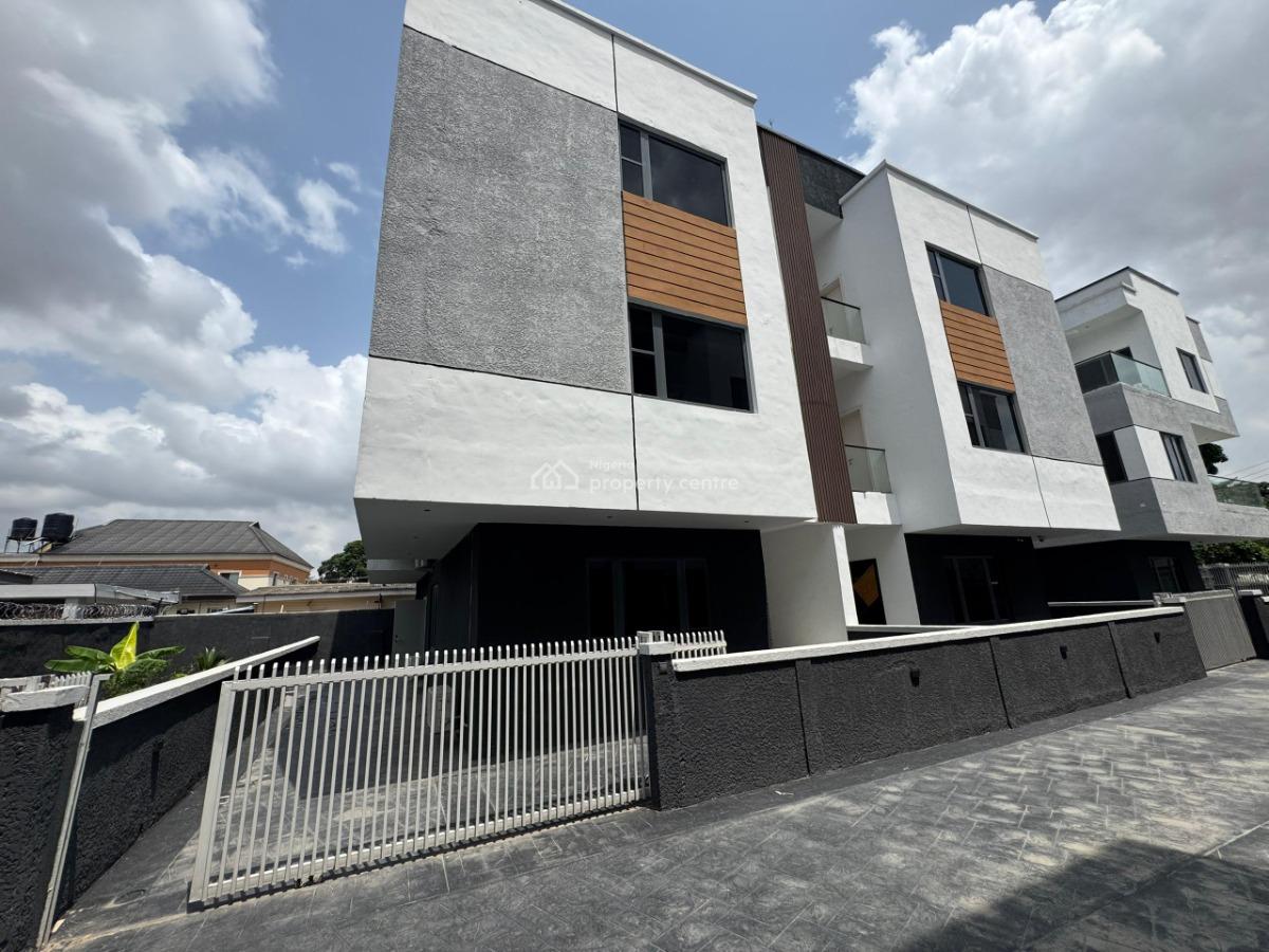 Newly & Well Built to Taste 4bedroom Semi Detached Duplex with a Room, Adeniyi Jones, Ikeja, Lagos, Semi-detached Duplex for Sale