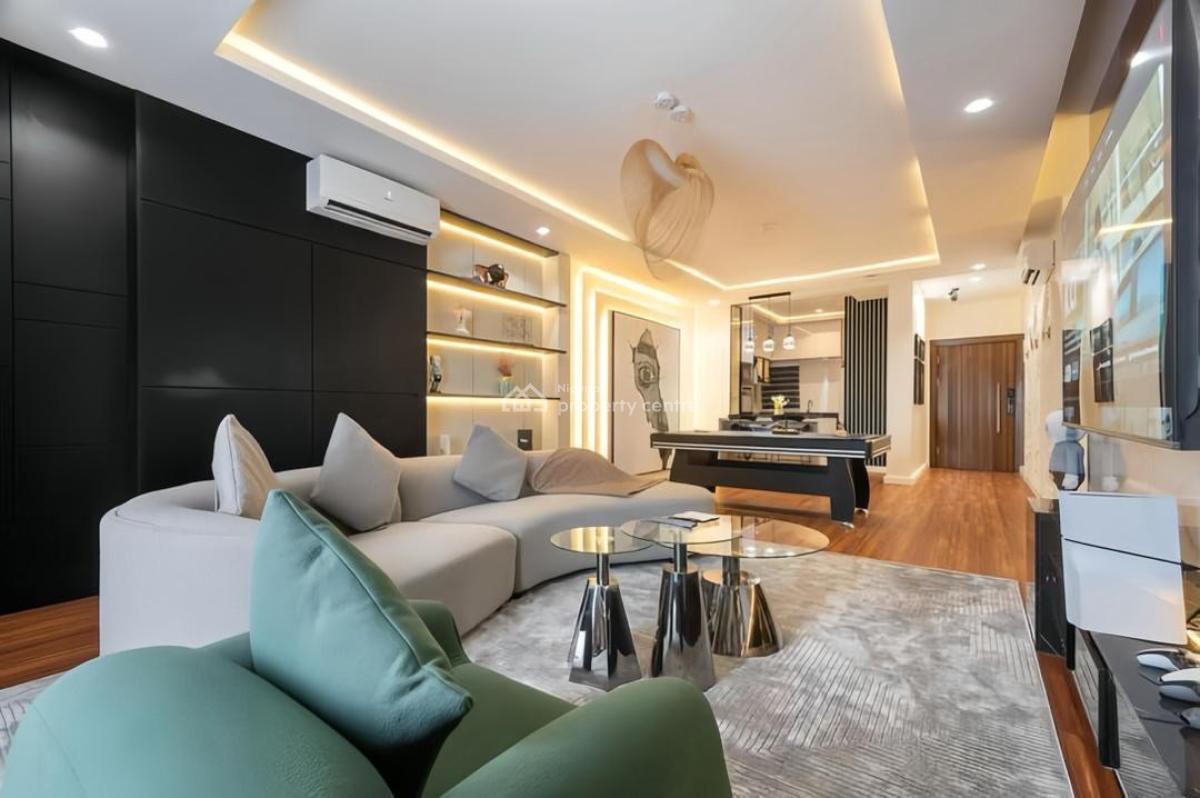 3bedroom Apartment with Ps5, Swimming Pool,air Hockey, 24/7 Security, Lekki Phase 1, Lekki, Lagos, Flat / Apartment Short Let