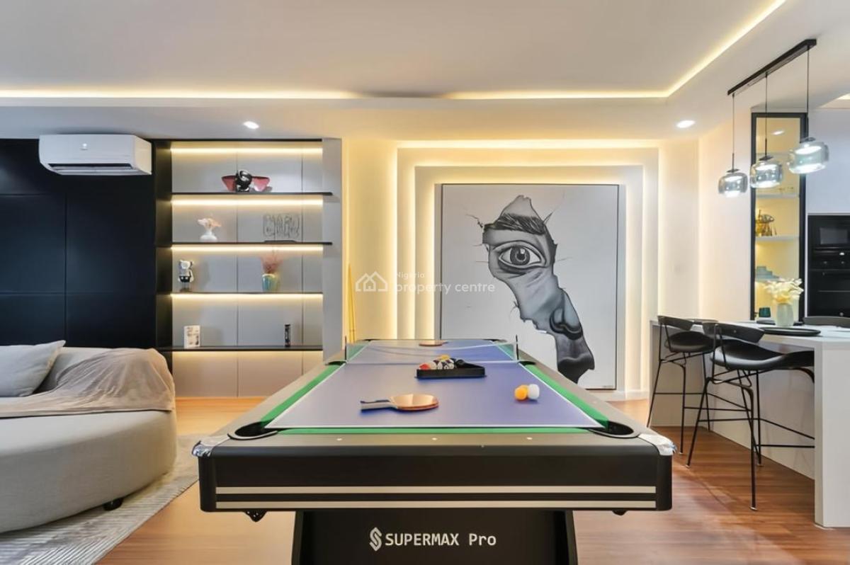 3bedroom Apartment with Ps5, Swimming Pool,air Hockey, 24/7 Security, Lekki Phase 1, Lekki, Lagos, Flat / Apartment Short Let