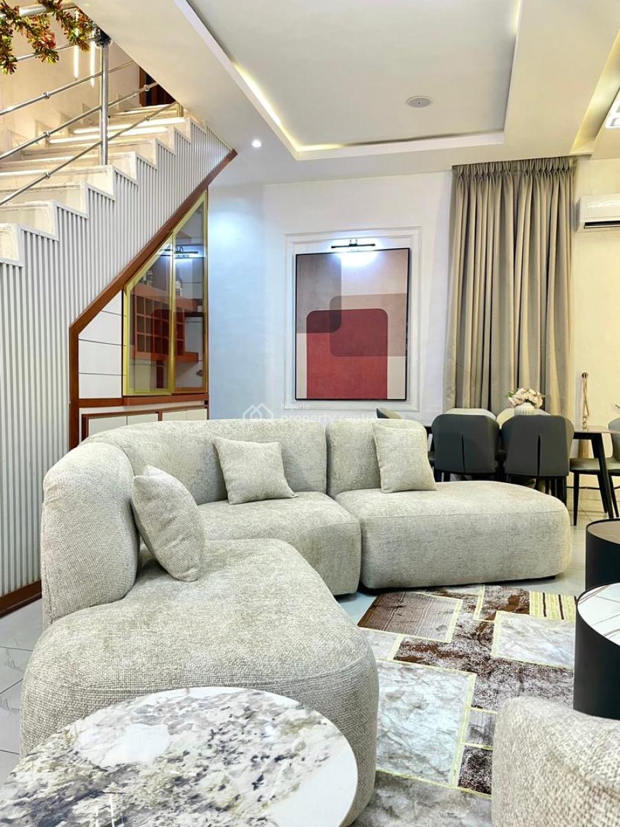 4 Bedroom Fully Automated Apartment with Smart Lock Swimming Pool,, Lekki Phase 1, Lekki, Lagos, Flat / Apartment Short Let