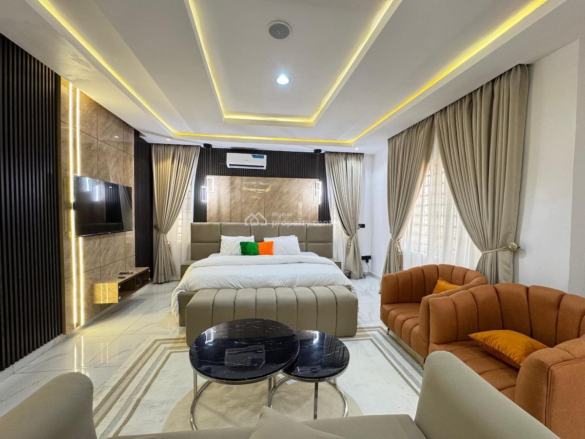 4 Bedroom Fully Automated Apartment with Smart Lock Swimming Pool,, Lekki Phase 1, Lekki, Lagos, Flat / Apartment Short Let