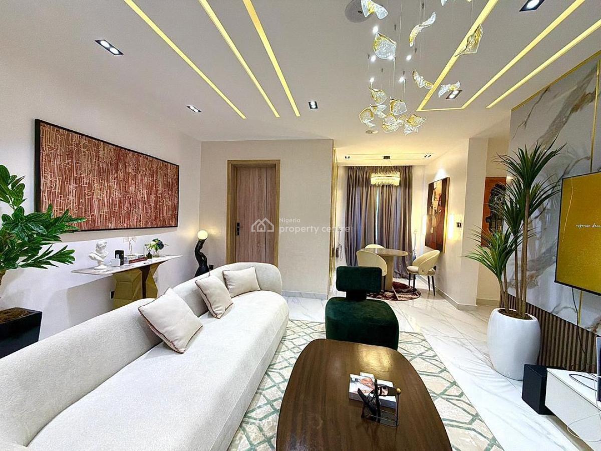 2 Bedroom Fully Automated Apartment with Smart Lock Swimming Pool,, Lekki Phase 1, Lekki, Lagos, Flat / Apartment Short Let