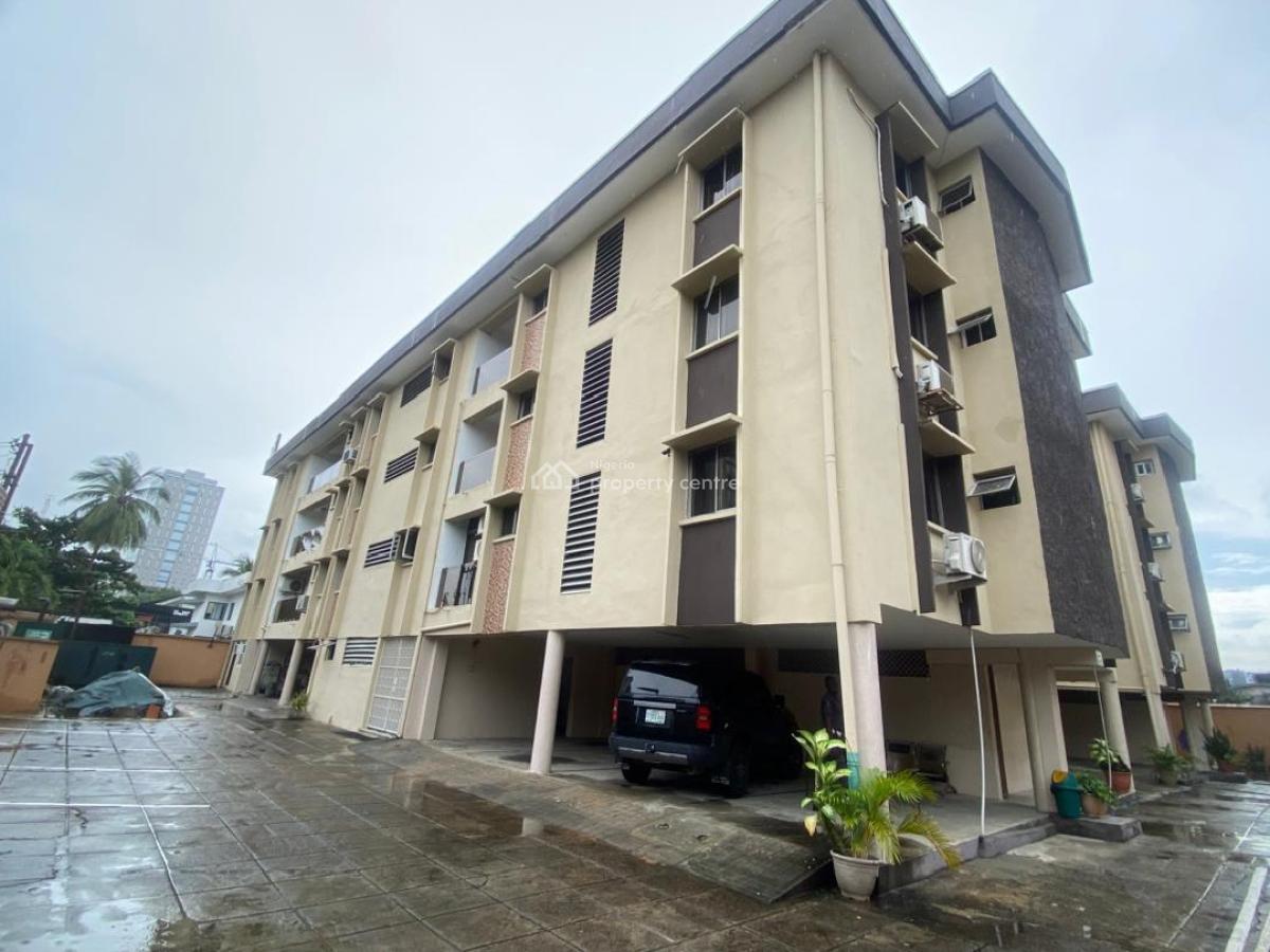 a 4 Bedroom Flat with No Bq for Office Use Only on 2nd Floor, Victoria Island (vi), Lagos, Office Space for Rent