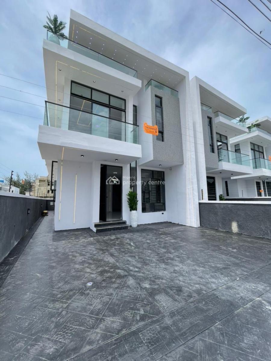 Bran New 4 Bedrooms Semi Detached Duplex with Bq, Ikota -lekki Lagos Nigeria, Ikota, Lekki, Lagos, Semi-detached Duplex for Sale