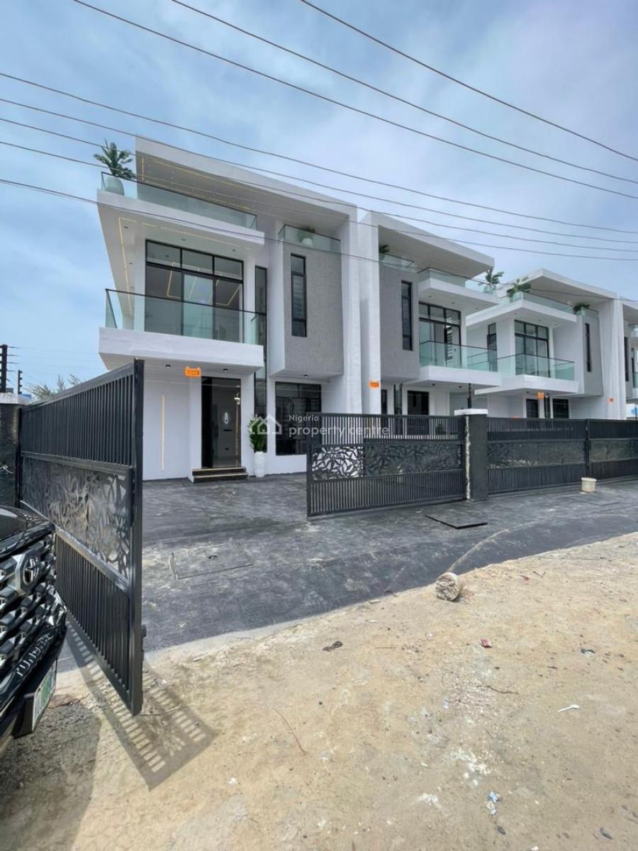 Bran New 4 Bedrooms Semi Detached Duplex with Bq, Ikota -lekki Lagos Nigeria, Ikota, Lekki, Lagos, Semi-detached Duplex for Sale