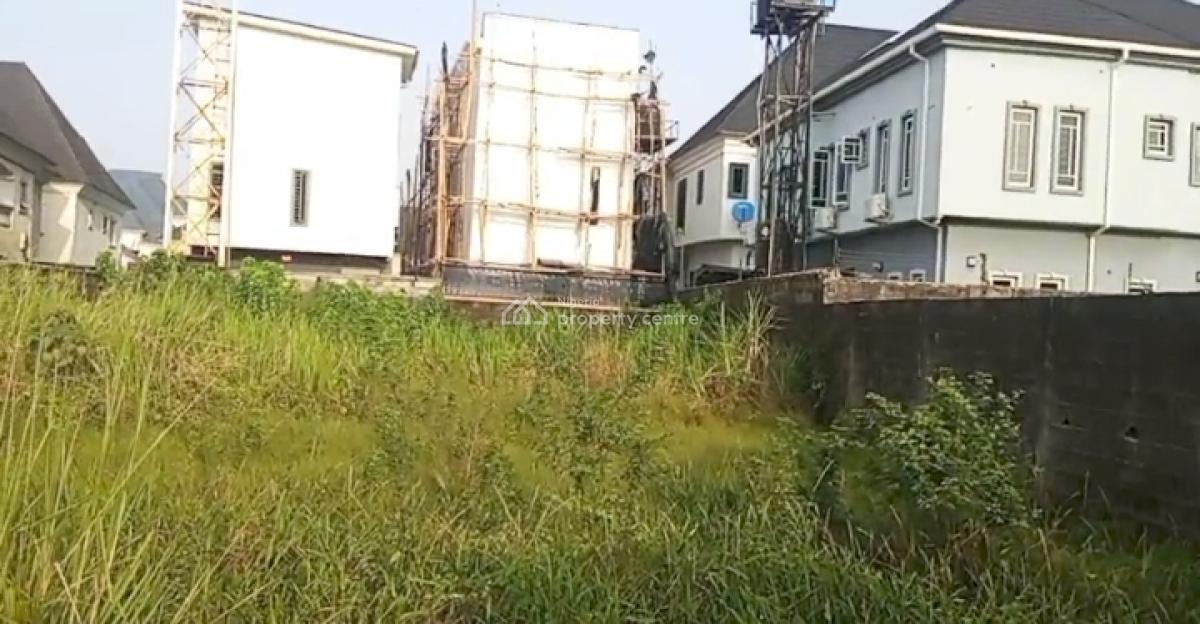 Fence and Gated Dry Plot of Land in a Perfectly Arranged Estate, Well Secured Estate, Sangotedo, Ajah, Lagos, Residential Land for Sale