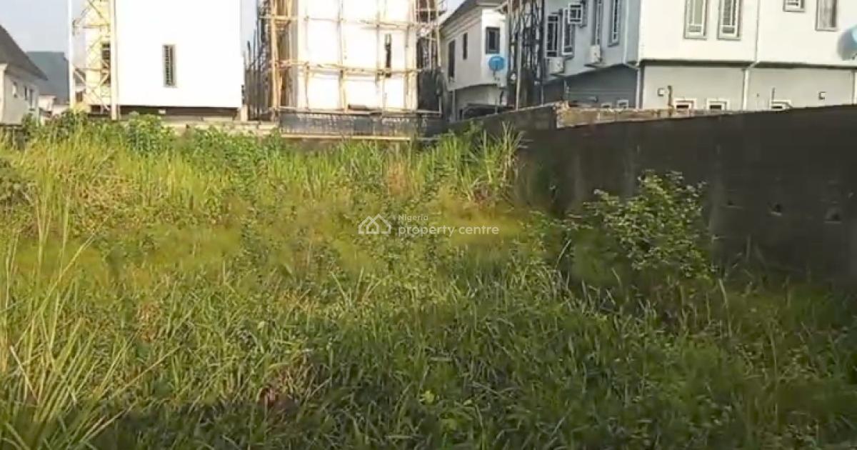 Fence and Gated Dry Plot of Land in a Perfectly Arranged Estate, Well Secured Estate, Sangotedo, Ajah, Lagos, Residential Land for Sale