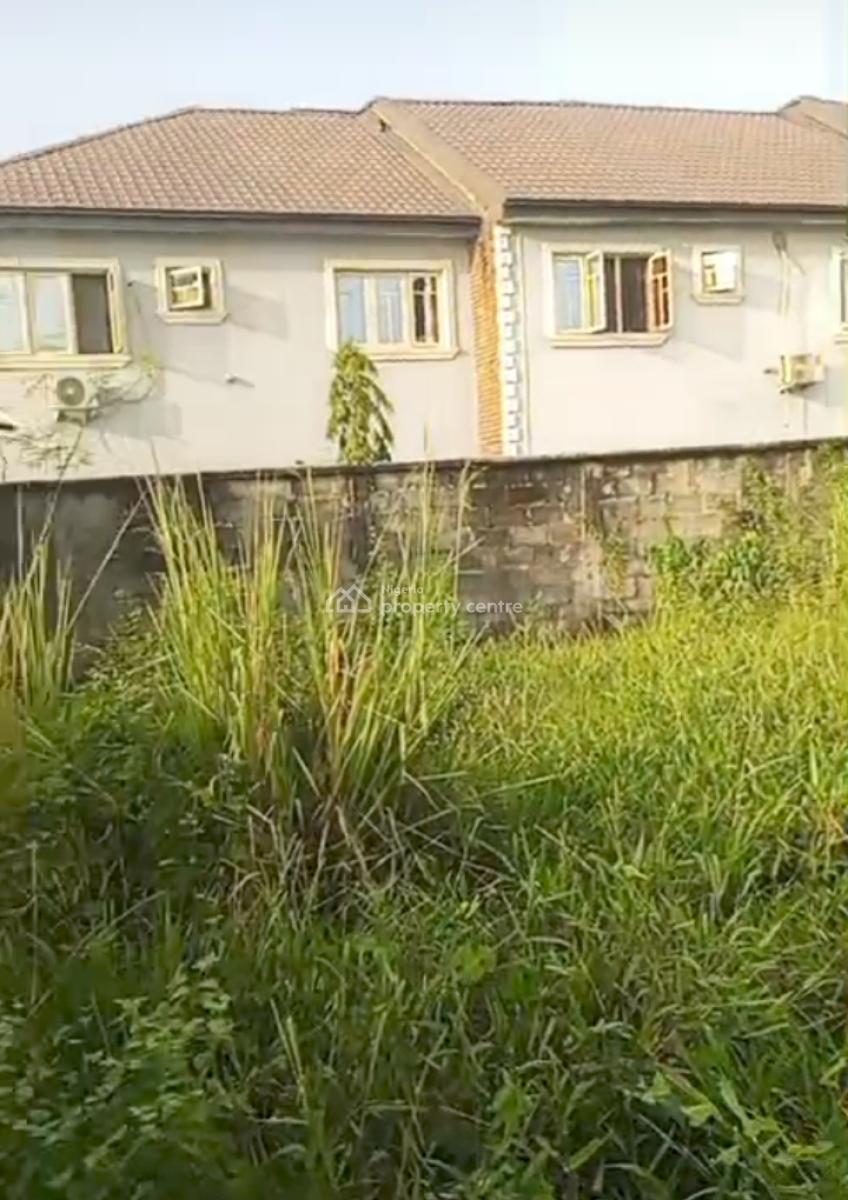 Fence and Gated Dry Plot of Land in a Perfectly Arranged Estate, Well Secured Estate, Sangotedo, Ajah, Lagos, Residential Land for Sale