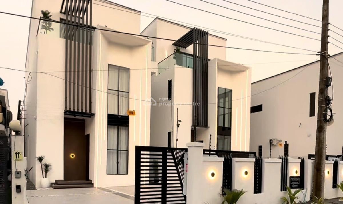 5bedroom Luxury Duplex + Bq Gym Swim/pool Home Office Etc, Danfodil Estate, Royal Pine, Off Orchid Road, Lekki, Lagos, House for Sale