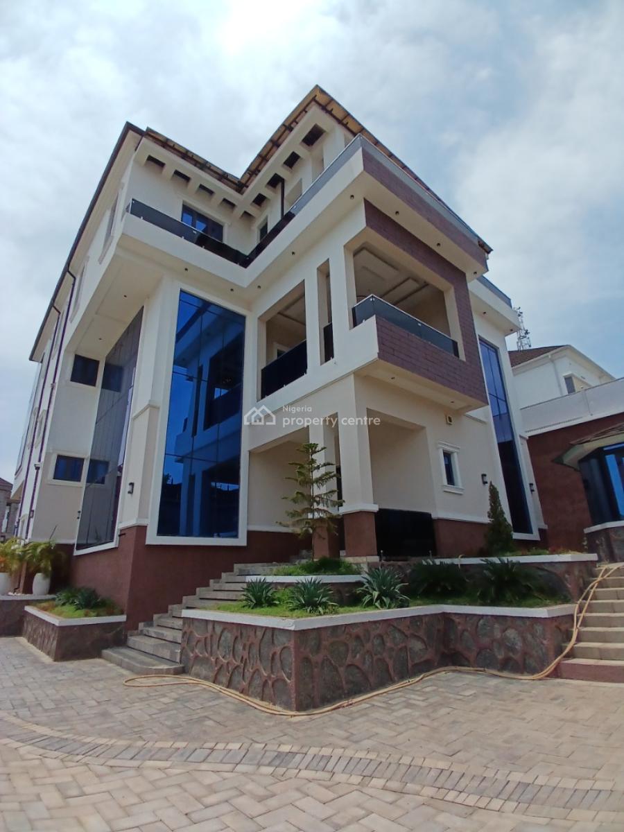 Smart Home ,5 Bedroom Fully Detached Duplex with 1 Bedroom Guest Chale, Naf Valley Estate Asokoro Diplomatic Zone, Asokoro District, Abuja, Detached Duplex for Rent