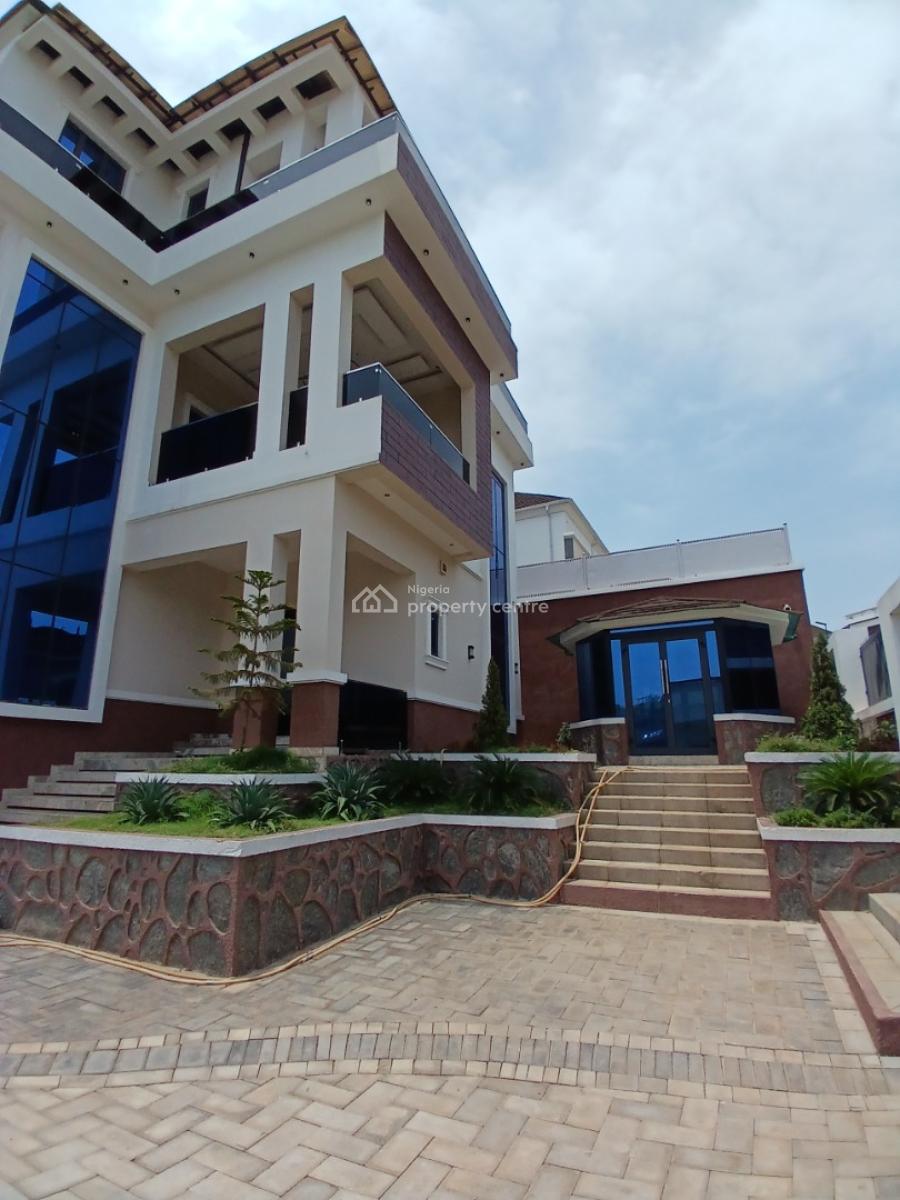 Smart Home ,5 Bedroom Fully Detached Duplex with 1 Bedroom Guest Chale, Naf Valley Estate Asokoro Diplomatic Zone, Asokoro District, Abuja, Detached Duplex for Rent