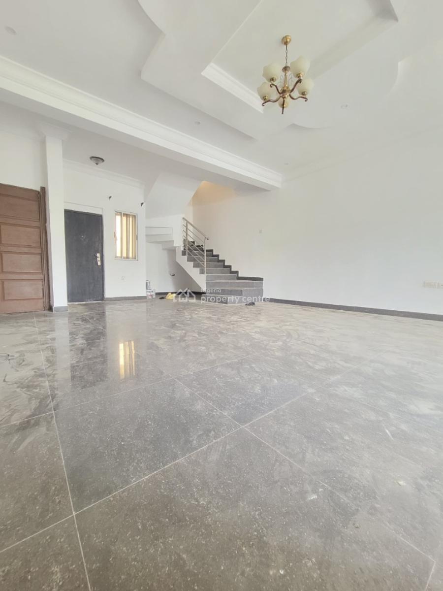 Spacious and Sharp 4 Bedroom Terrace Duplex, Royal View Estate, Agungi, Lekki, Lagos, Terraced Duplex for Rent