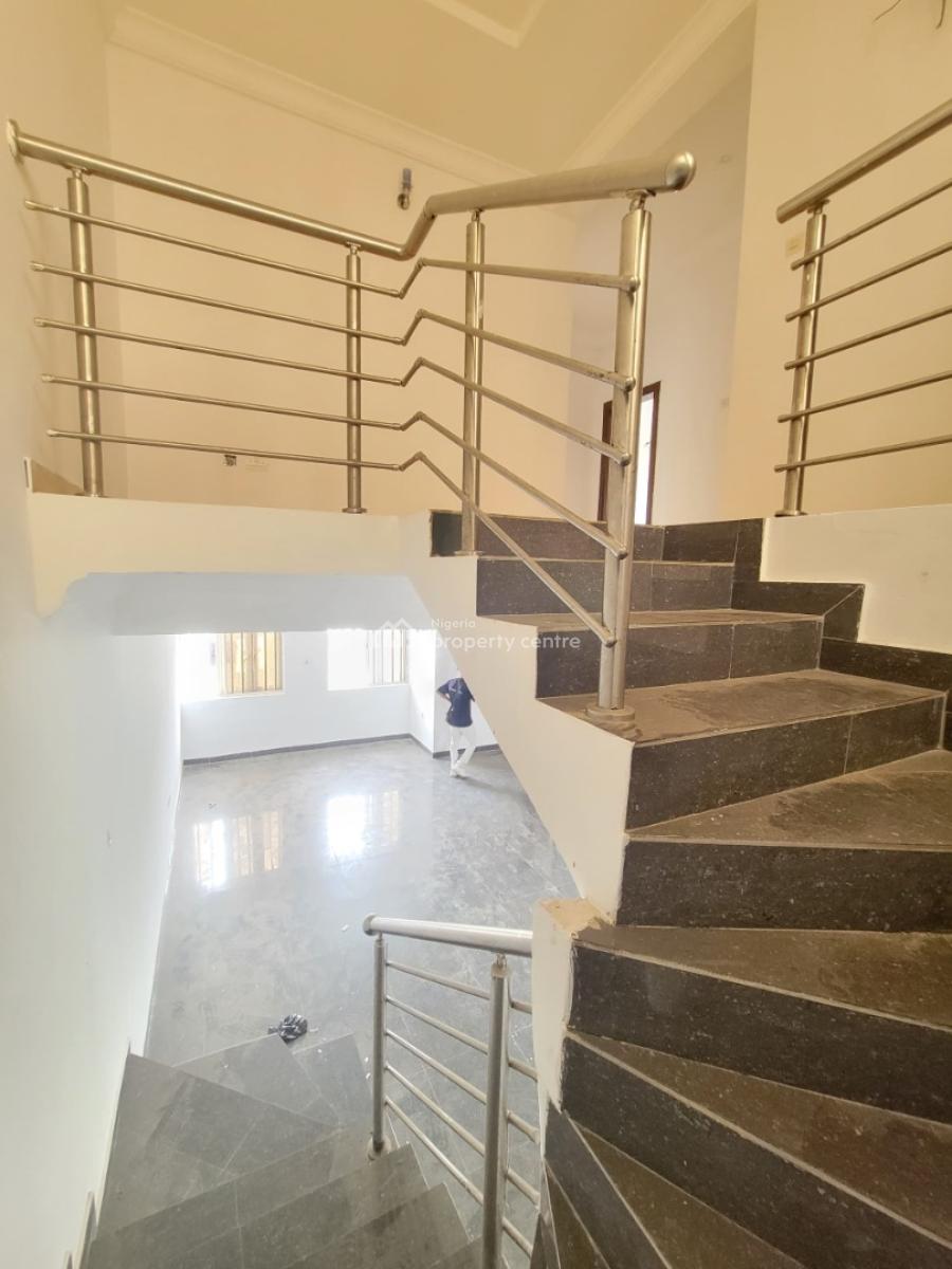 Spacious and Sharp 4 Bedroom Terrace Duplex, Royal View Estate, Agungi, Lekki, Lagos, Terraced Duplex for Rent