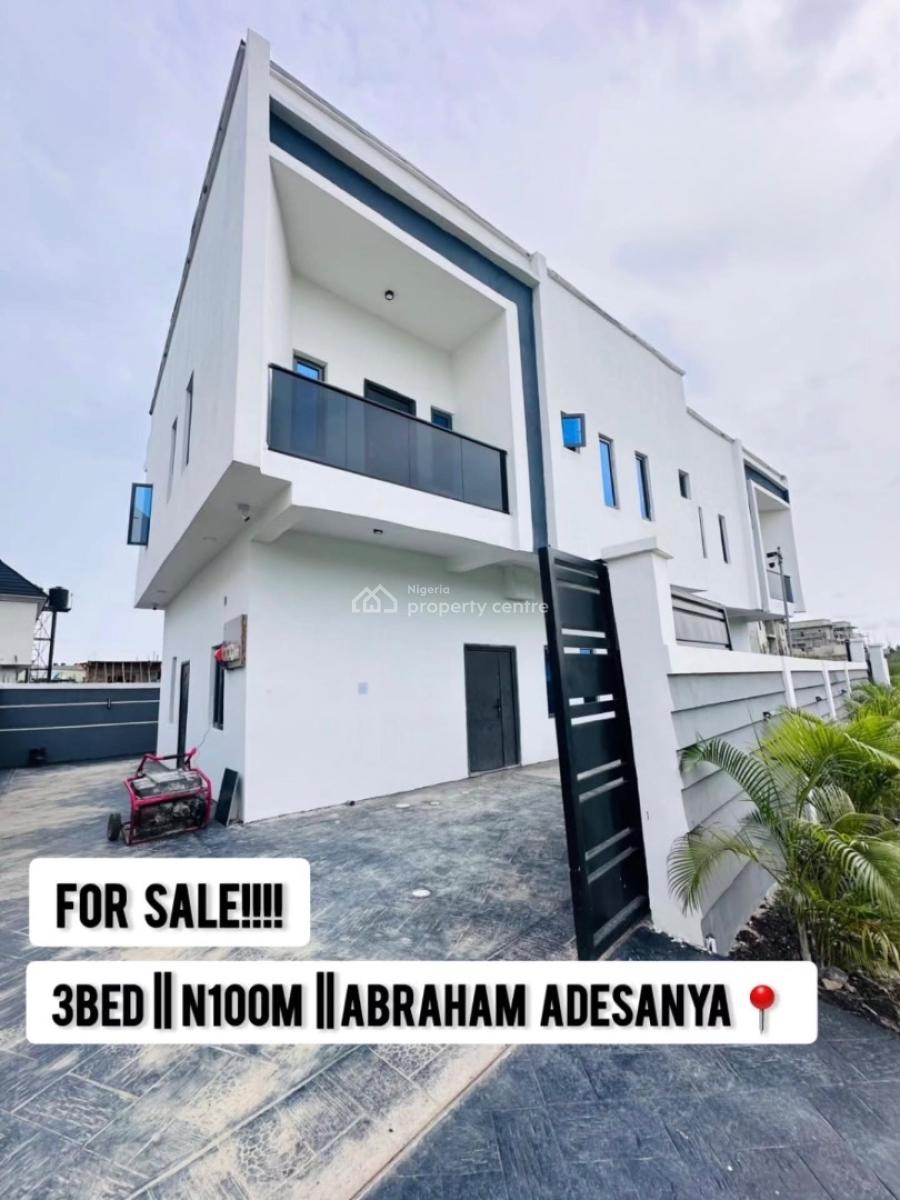 3 Bedroom Semi Detached Duplex, Abraham Adesanya, Ajah, Lagos, Semi-detached Duplex for Sale