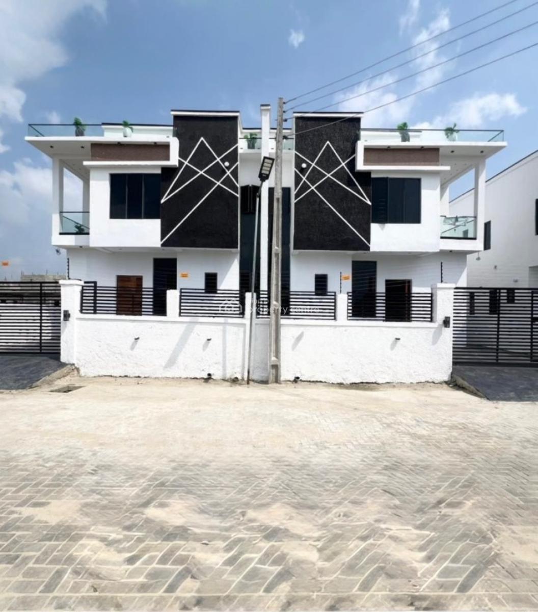 4 Bedroom Semi Detached Duplex with Bq, Ajah, Lagos, Semi-detached Duplex for Sale