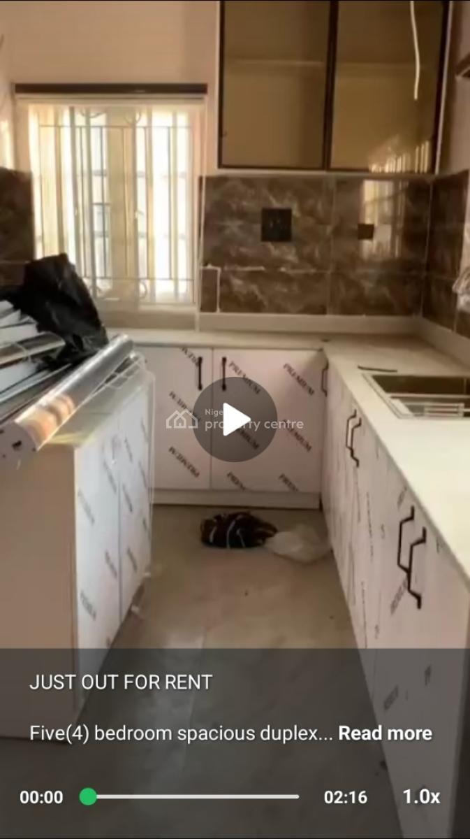 Five(4) Bedroom Spacious Duplex Penthouse, Sangotedo, Sangotedo, Ajah, Lagos, Detached Duplex for Rent