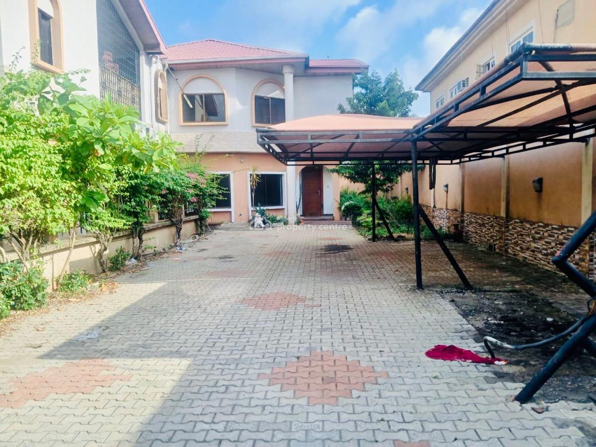 Quiet Commercial Or Residential 4-bedroom Semi-detached House with 1-r, Lekki Phase 1, Lekki, Lagos, Commercial Property for Rent