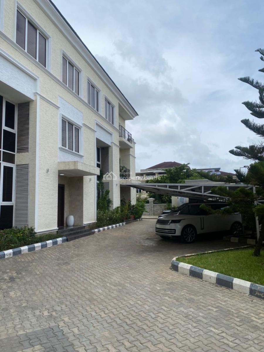 Luxury 4 Bedroom Terrace with Bq, Banana Island, Ikoyi, Lagos, Terraced Duplex for Rent