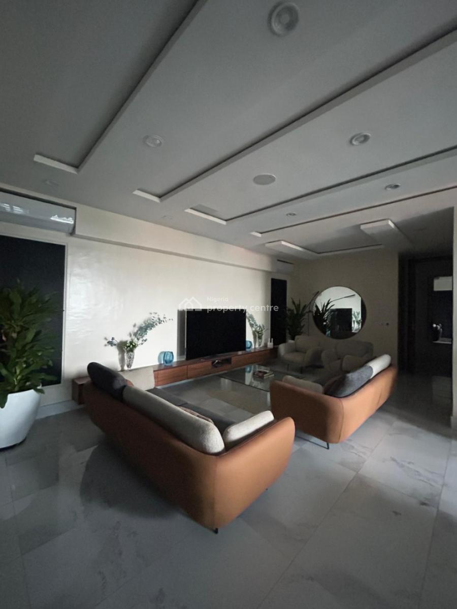 Furnished 3bedroom Apartment with Bq, Gym and Swimming Pool, Ikoyi, Lagos, Flat / Apartment for Rent