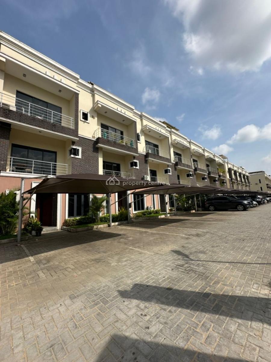 Well Finished Fully Serviced 3 Bedroom Maisonette with a Room Bq, Off Bourdillon, Old Ikoyi, Ikoyi, Lagos, Terraced Duplex for Rent