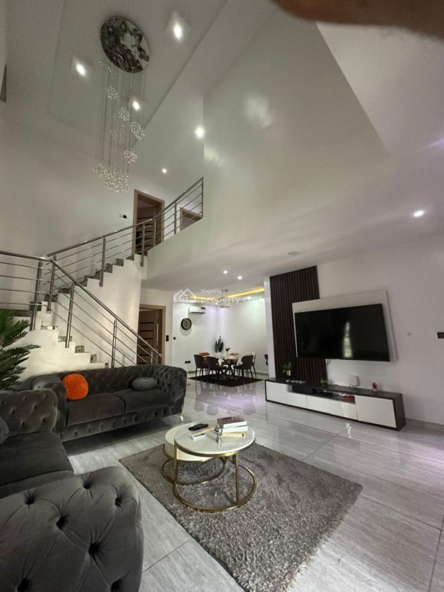 Well Finished Fully Serviced 3 Bedroom Maisonette with a Room Bq, Off Bourdillon, Old Ikoyi, Ikoyi, Lagos, Terraced Duplex for Rent