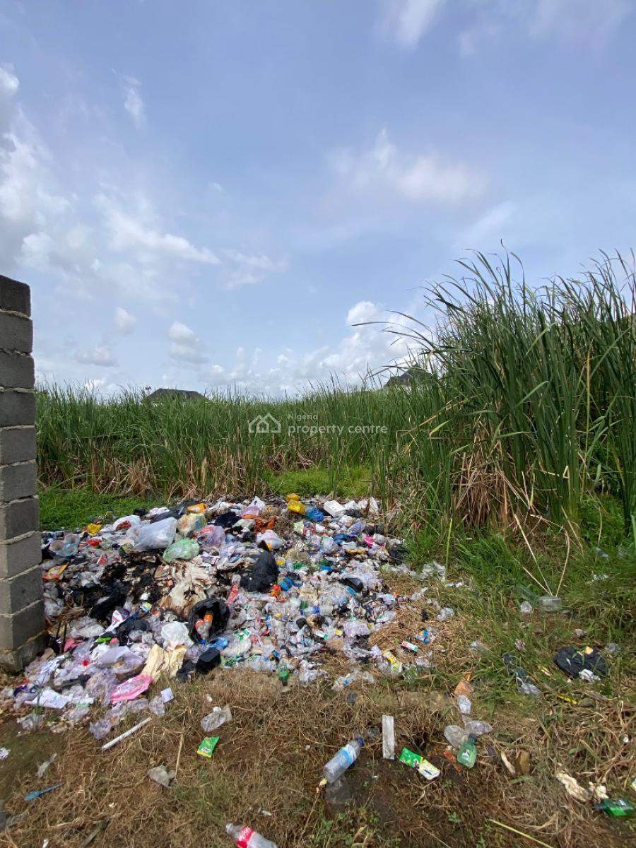 Fenced Full Plot of Land, By Back of Skymall Supermarket Before Shop Rite, Sangotedo, Ajah, Lagos, Residential Land for Sale