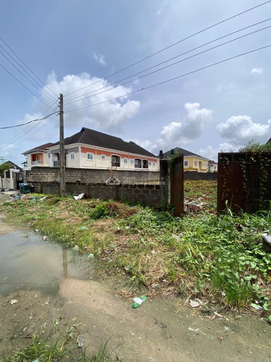 Fenced Full Plot of Land, By Back of Skymall Supermarket Before Shop Rite, Sangotedo, Ajah, Lagos, Residential Land for Sale