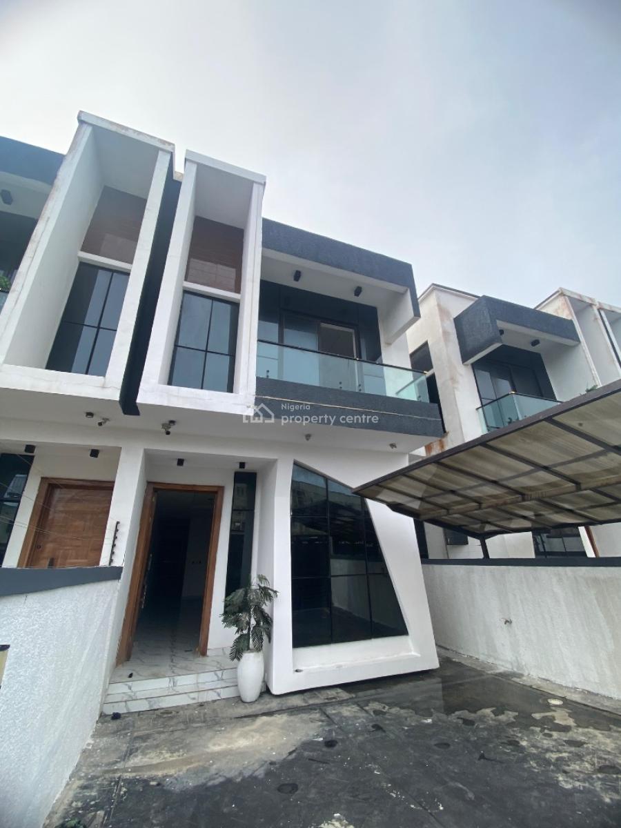 Self Compound & Spacious 4 Bedroom Semi Detached with Bq, Orchid, Lekki, Lagos, Semi-detached Duplex for Sale
