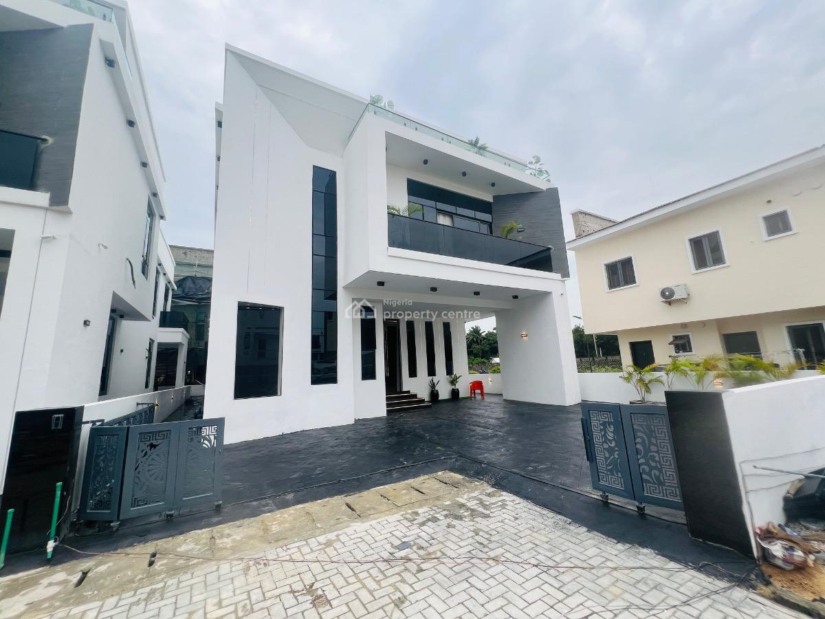 Magnificent 5 Bed Duplex with Swimming Pool, Chevron Tollgate Lekki, Lekki Phase 2, Lekki, Lagos, Detached Duplex for Sale