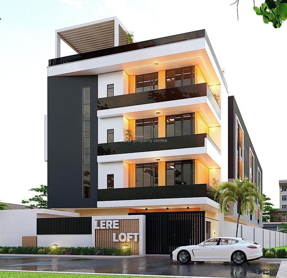 Luxury 2 Bedroom Apartments in a Serene a Gated Environment, Smart Home Technology - Central Solar Power System - Fully Fitted Mode, Surulere, Lagos, Flat / Apartment for Sale