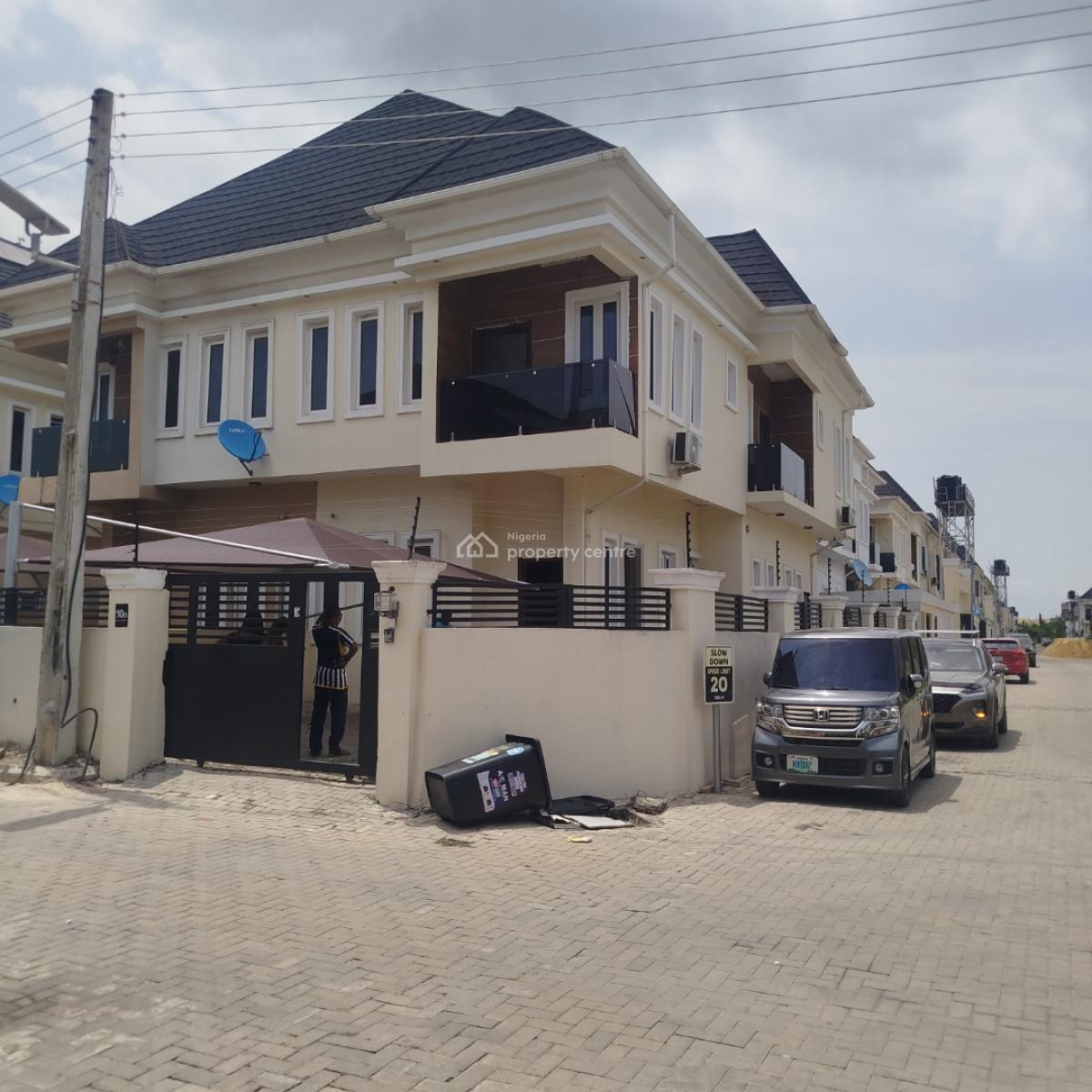 Fantastic Spacious 4 Bedroom Semi Detached Duplex with Bq, Harris Drive, Vgc, Lekki, Lagos, Semi-detached Duplex for Sale