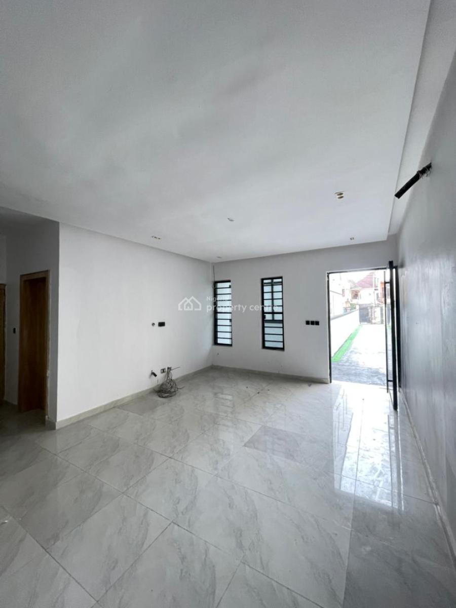 Lovely 4 Bedroom Semi Detached Duplex with a Room Bq, Chevron, Lekki, Lagos, Semi-detached Duplex for Sale