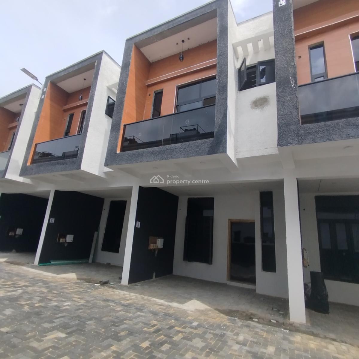 Brand New 4 Bedroom Terrace Duplex, General Paint By Pepperoni Restaurant, Ajah, Lagos, Terraced Duplex for Sale