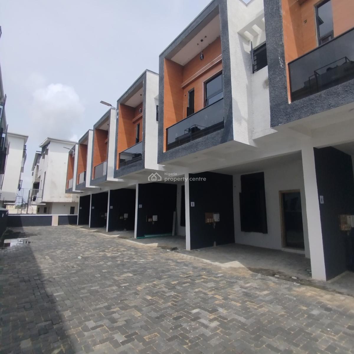 Brand New 4 Bedroom Terrace Duplex, General Paint By Pepperoni Restaurant, Ajah, Lagos, Terraced Duplex for Sale